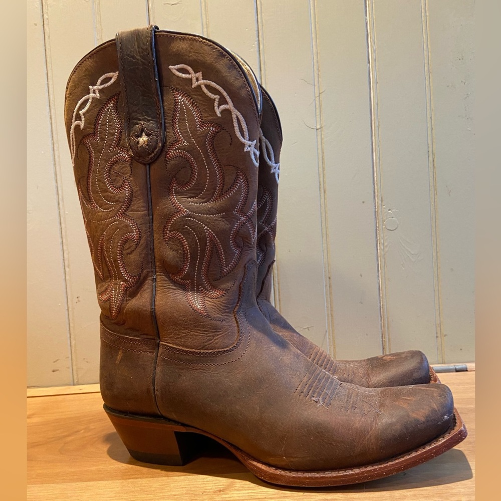 Women's Brown Tony Lama Western Boots 7.5